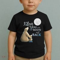 I Love You To The Moon And Back Toddler T-Shirt thumb 2