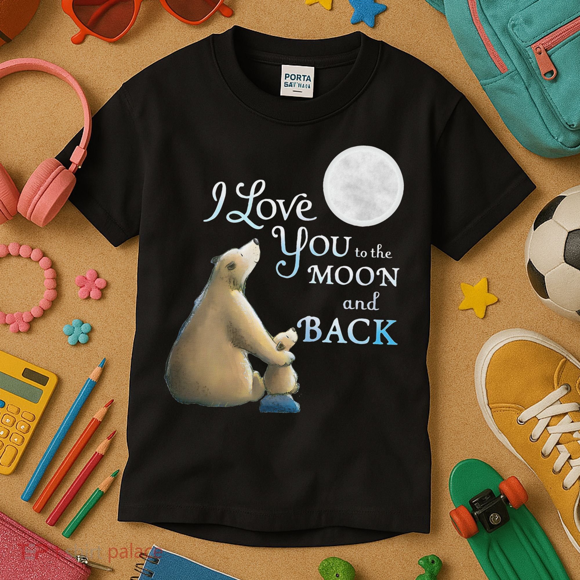 I Love You To The Moon And Back Kids T-Shirt