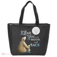 I Love You To The Moon And Back Tote Bag thumb 0