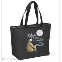 I Love You To The Moon And Back Tote Bag thumb 2