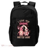 I Love You Gnome Valentines Gift For Valentine Day Backpack thumb 0
