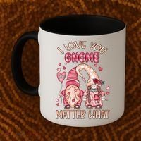 I Love You Gnome Valentines Gift For Valentine Day Coffee Mug thumb 2