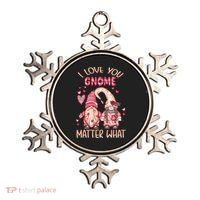 I Love You Gnome Valentines Gift For Valentine Day Ornament thumb 0