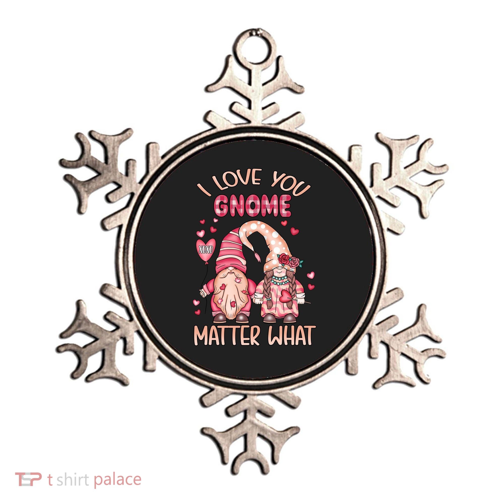 I Love You Gnome Valentines Gift For Valentine Day Ornament
