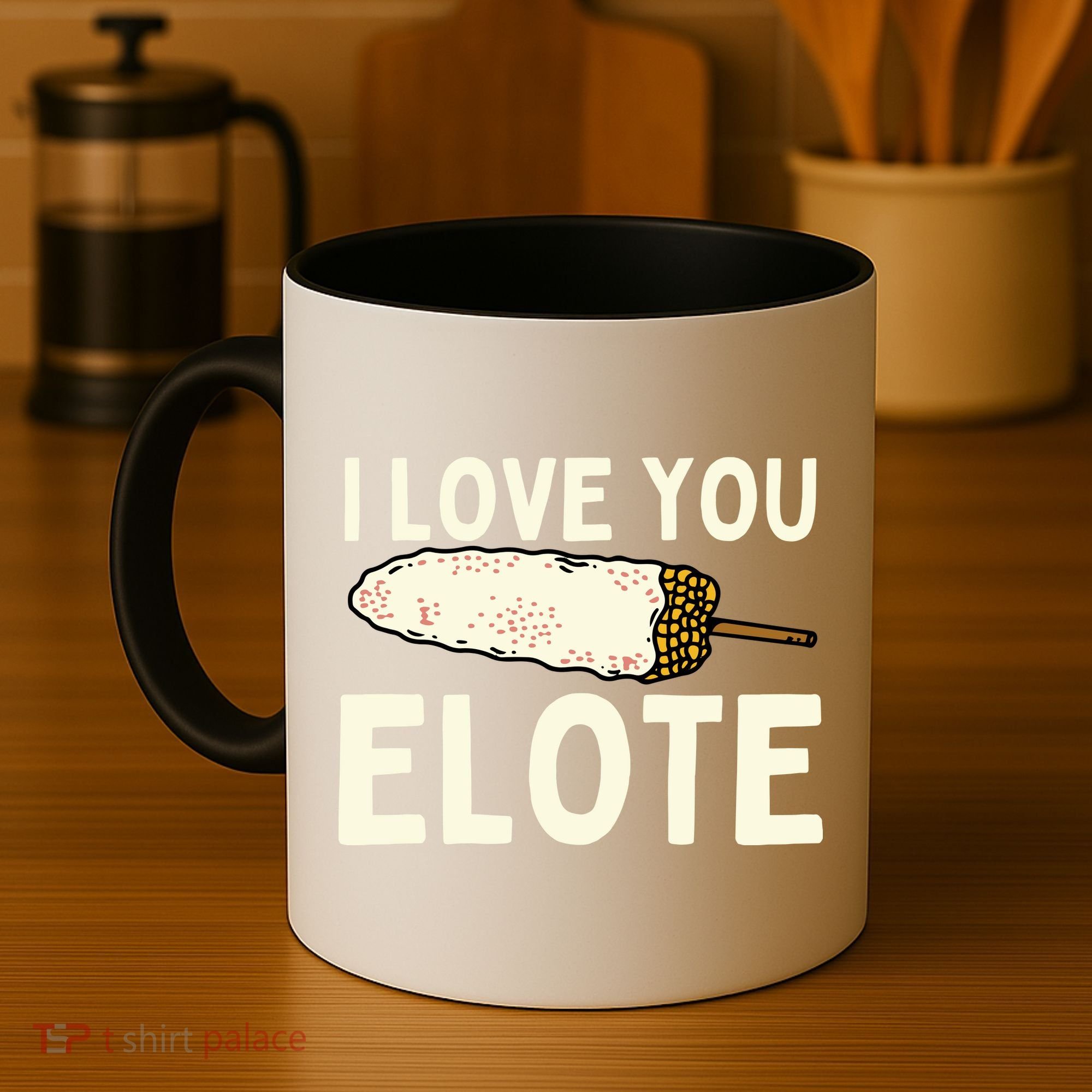 I Love You Elote Mexican Corn Coffee Mug