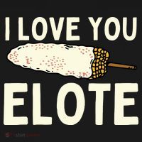 I Love You Elote Mexican Corn Baby Bodysuit thumb 2