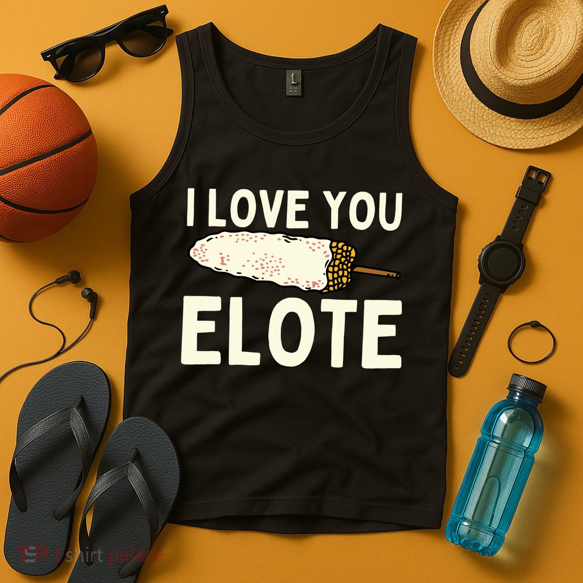 I Love You Elote Mexican Corn Tank Top