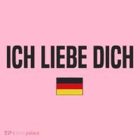 I Love You In German Language Germany Funny German Saying Coaster thumb 2