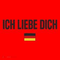 I Love You In German Language Germany Funny German Saying Santa Hat thumb 1