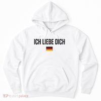 I Love You In German Language Germany Funny German Saying Hoodie thumb 0