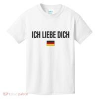 I Love You In German Language Germany Funny German Saying Kids T-Shirt thumb 0