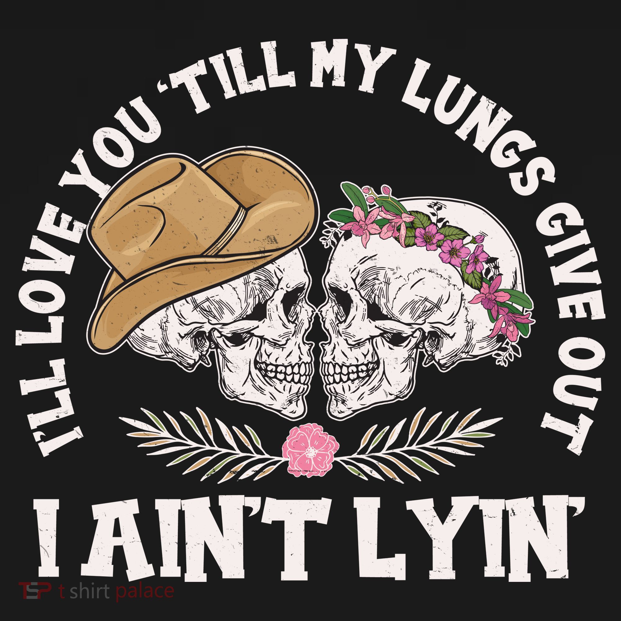 I'll Love You 'Till My Lungs Give Out I Ain't Lyin' Women's Tank Top