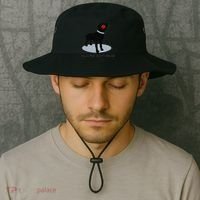 'I Lab You Very Much' Valentine's Day Black Labrador Bucket Hat thumb 2