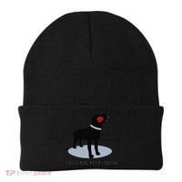 'I Lab You Very Much' Valentine's Day Black Labrador Beanie thumb 0