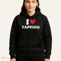  I Love Yapping I Heart Yapping Hoodie thumb 5