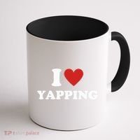  I Love Yapping I Heart Yapping Coffee Mug thumb 1