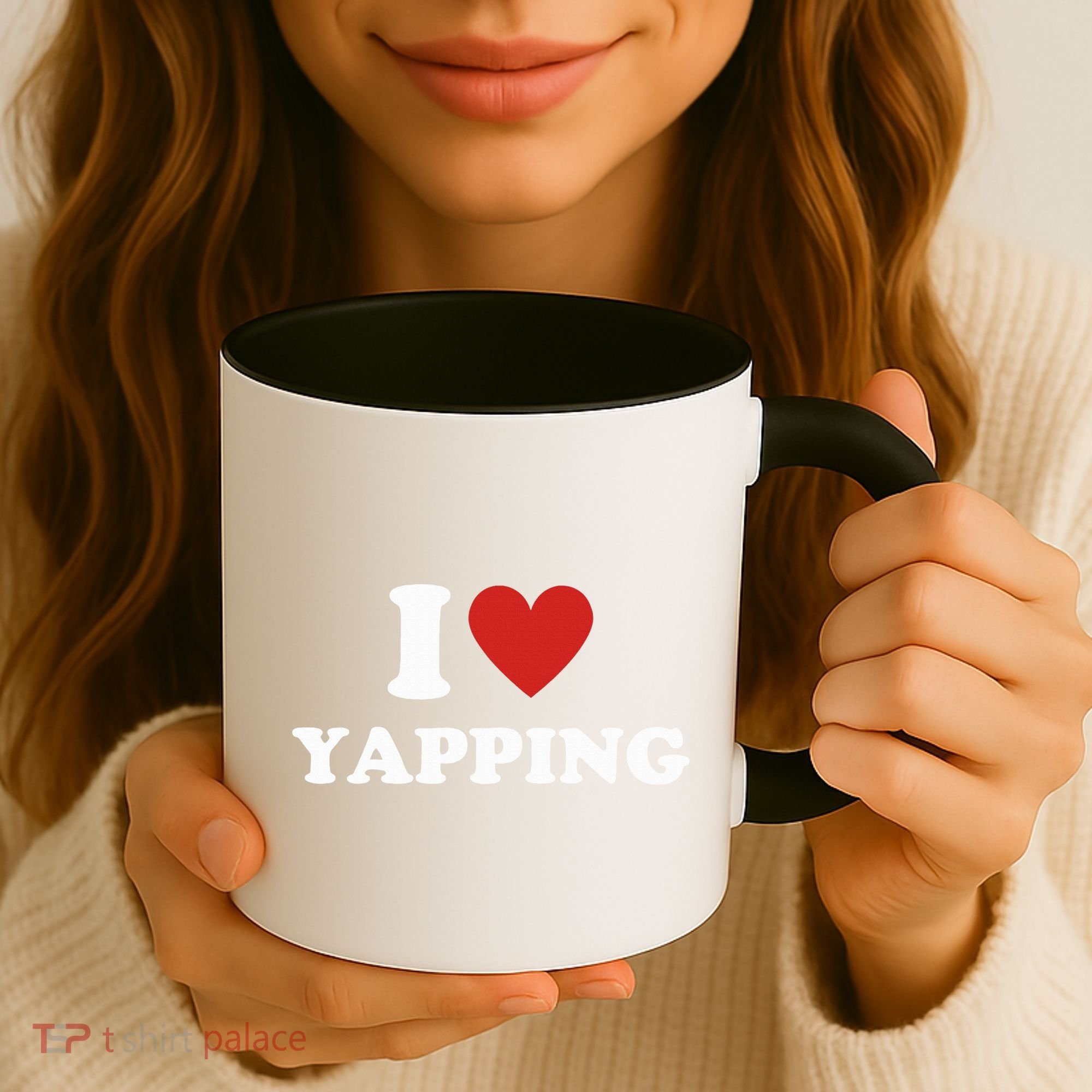  I Love Yapping I Heart Yapping Coffee Mug