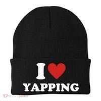  I Love Yapping I Heart Yapping Beanie thumb 0