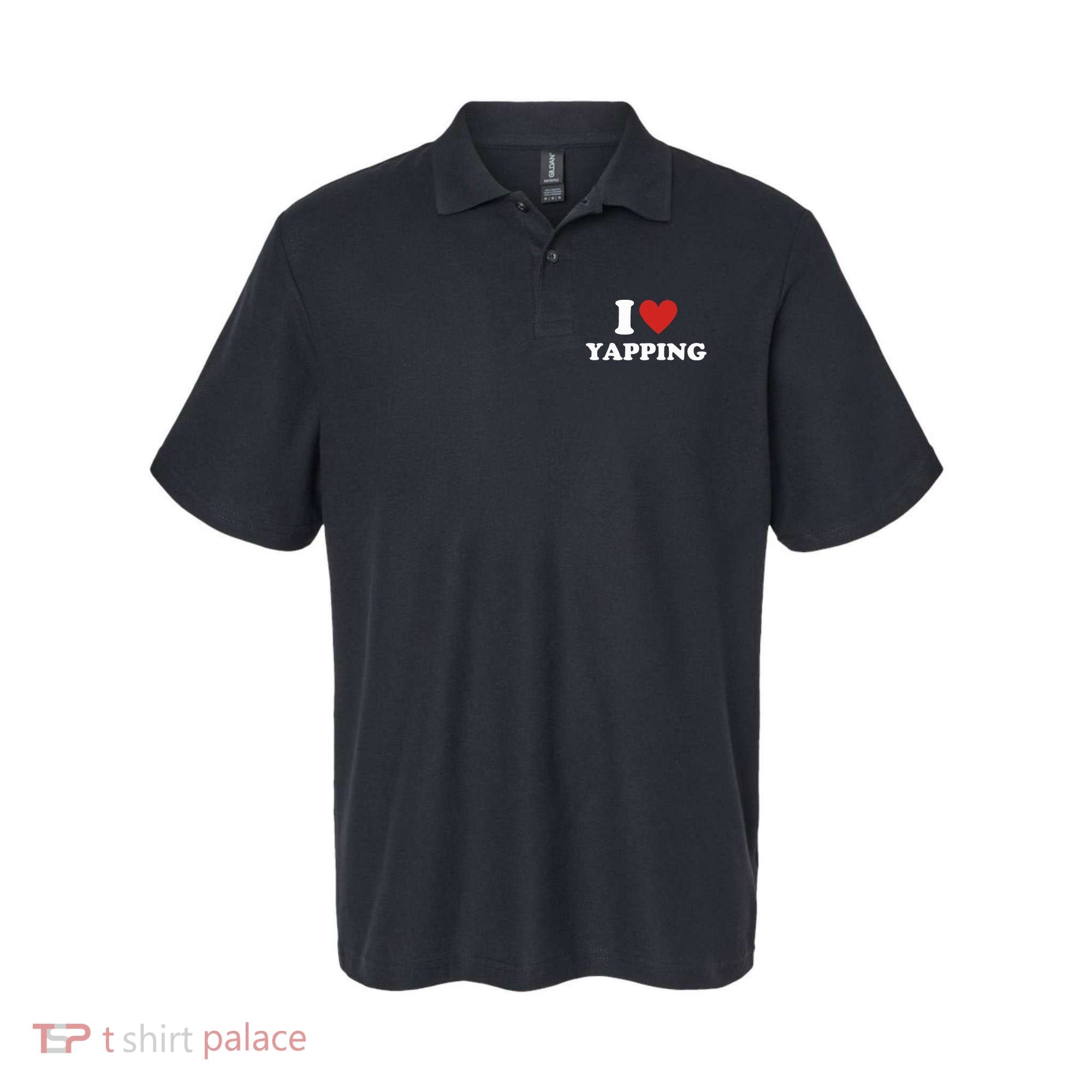  I Love Yapping I Heart Yapping Polo
