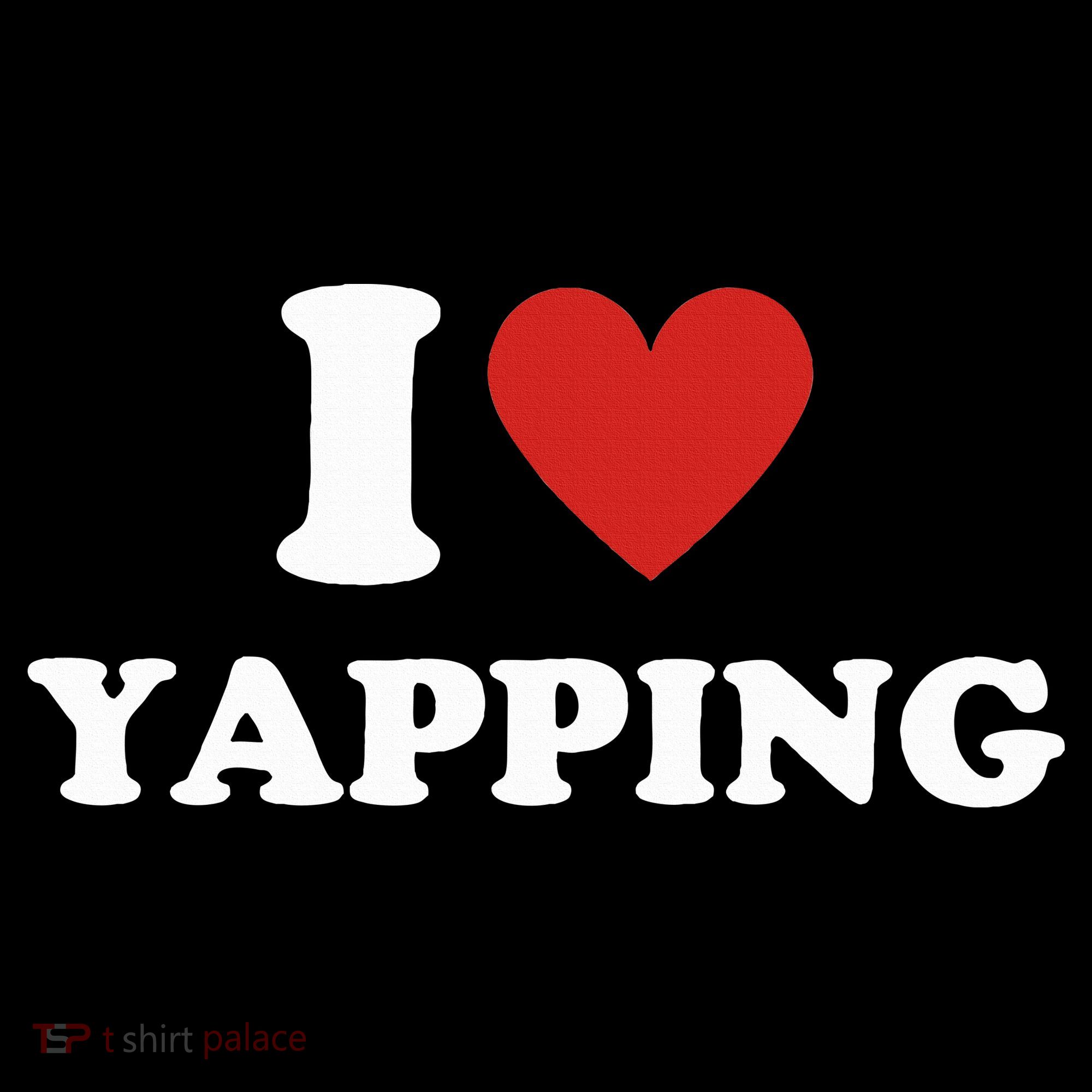  I Love Yapping I Heart Yapping Polo
