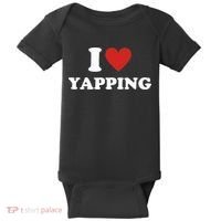  I Love Yapping I Heart Yapping Baby Bodysuit thumb 0