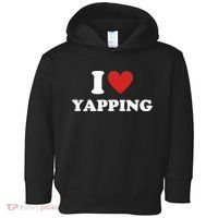  I Love Yapping I Heart Yapping Toddler Hoodie thumb 0