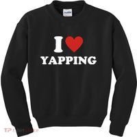  I Love Yapping I Heart Yapping Kids Sweatshirt thumb 0