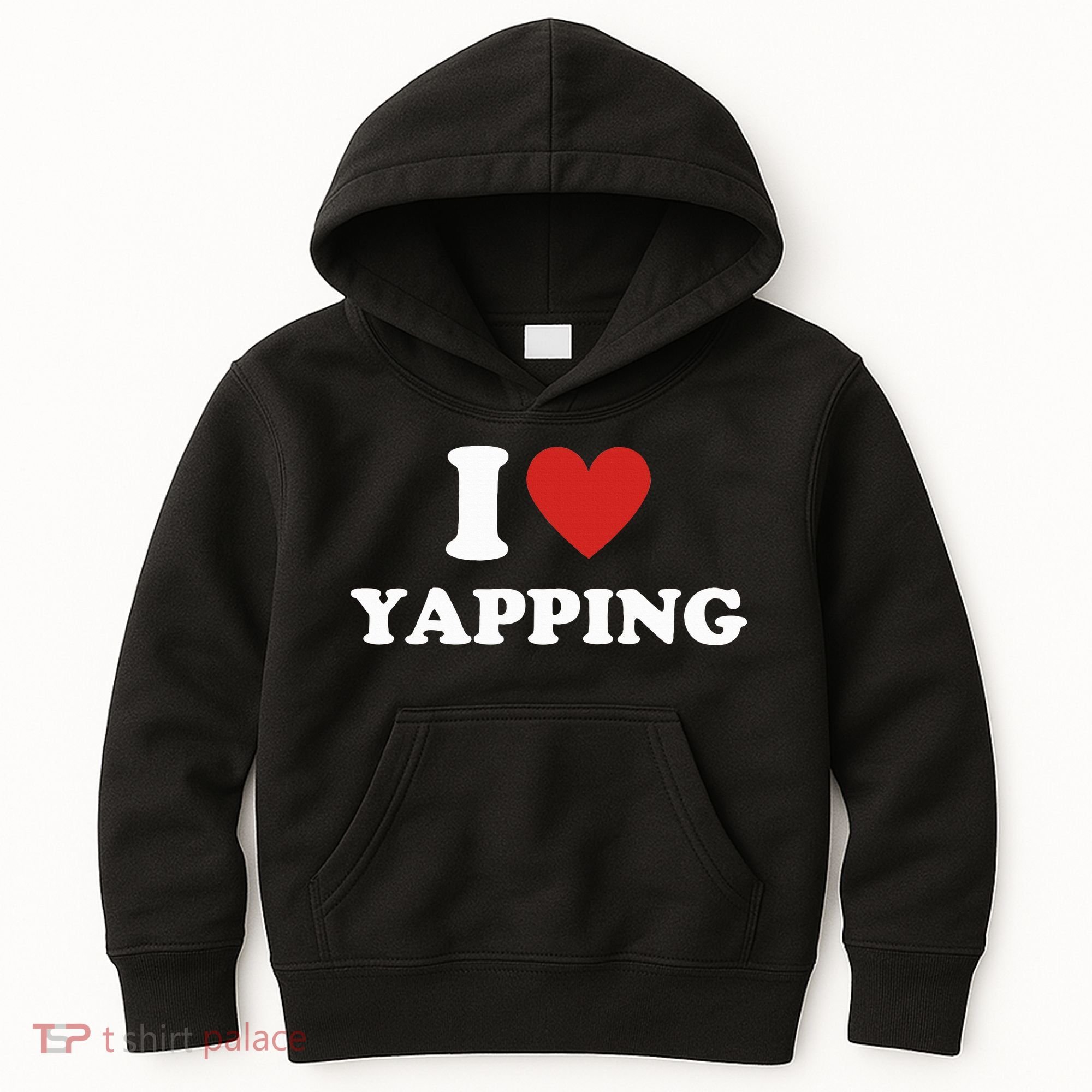  I Love Yapping I Heart Yapping Kids Hoodie