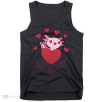 I Love You Alotl Valentines Day Tank Top thumb 0