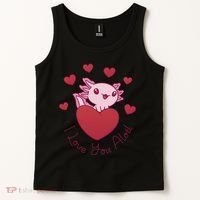 I Love You Alotl Valentines Day Tank Top thumb 2