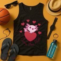 I Love You Alotl Valentines Day Tank Top thumb 4