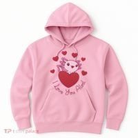 I Love You Alotl Valentines Day Hoodie thumb 0
