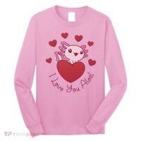 I Love You Alotl Valentines Day Long Sleeve Shirt thumb 0