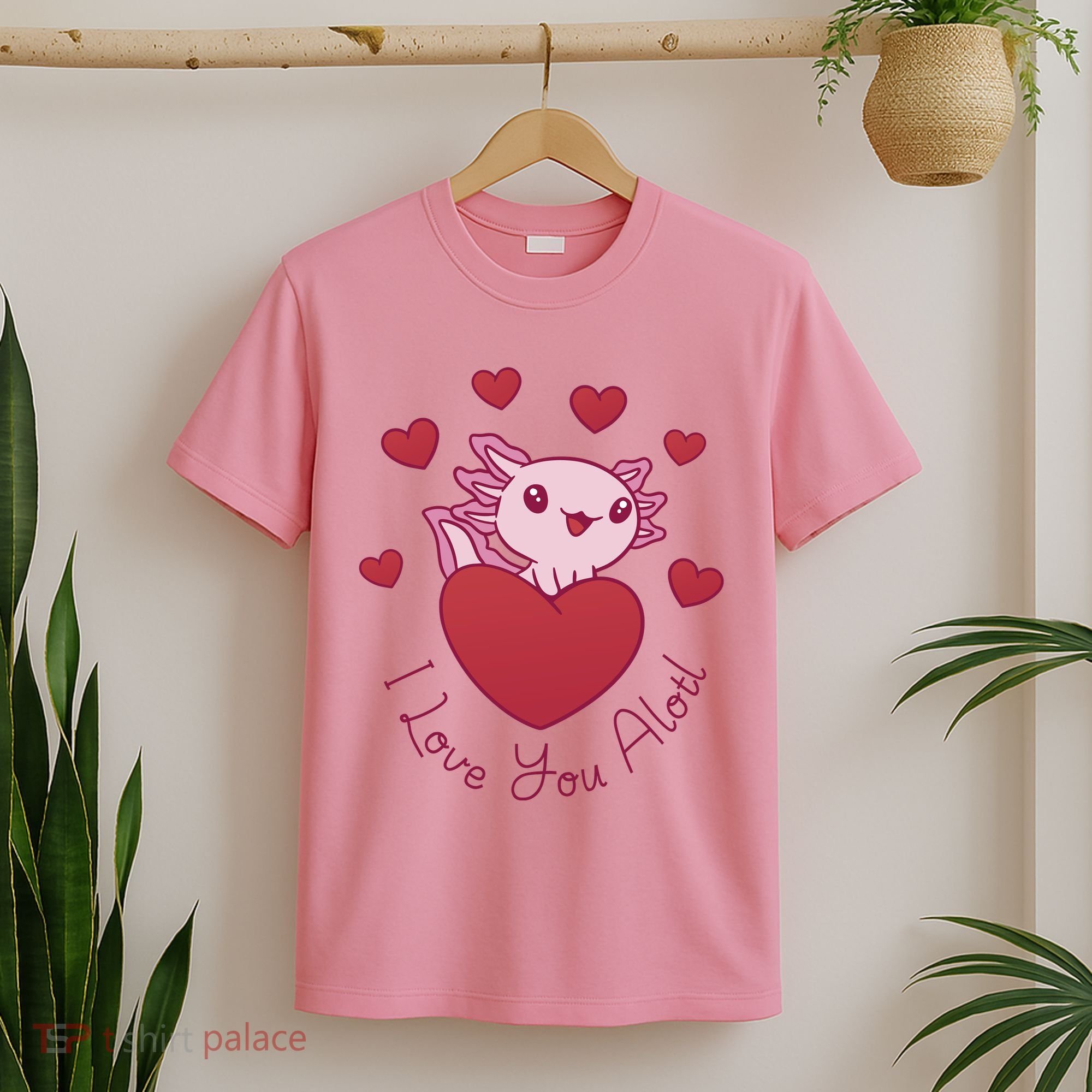 I Love You Alotl Valentines Day T-Shirt