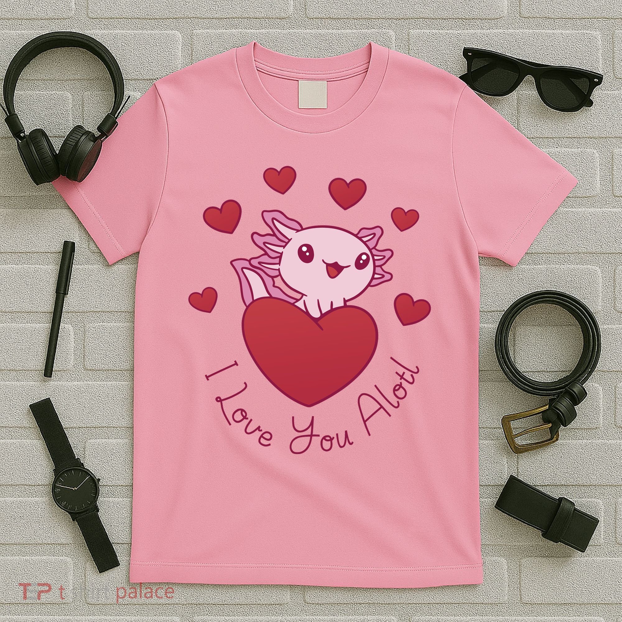I Love You Alotl Valentines Day T-Shirt