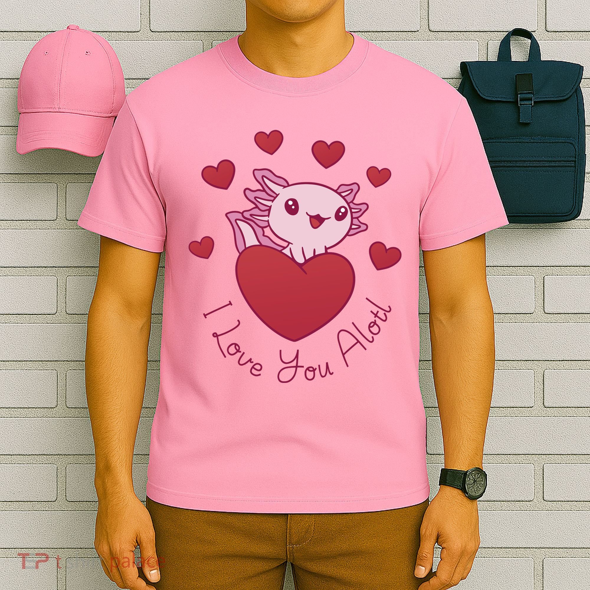 I Love You Alotl Valentines Day T-Shirt