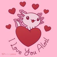 I Love You Alotl Valentines Day Visor thumb 3
