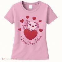 I Love You Alotl Valentines Day Women's T-Shirt thumb 0