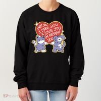 I Love You Heart Quote Cute Gift Women's Sweatshirt thumb 0