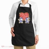 I Love You Heart Quote Cute Gift Apron thumb 2