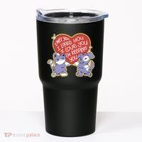 I Love You Heart Quote Cute Gift Tumbler thumb 0