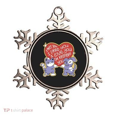 I Love You Heart Quote Cute Gift Ornament