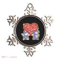 I Love You Heart Quote Cute Gift Ornament thumb 0