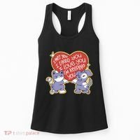 I Love You Heart Quote Cute Gift Women's Tank Top thumb 0