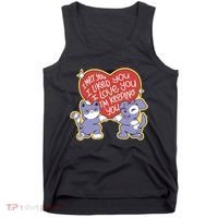I Love You Heart Quote Cute Gift Tank Top thumb 0