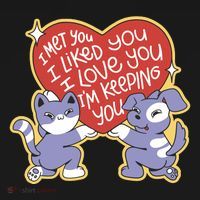 I Love You Heart Quote Cute Gift Tote Bag thumb 4