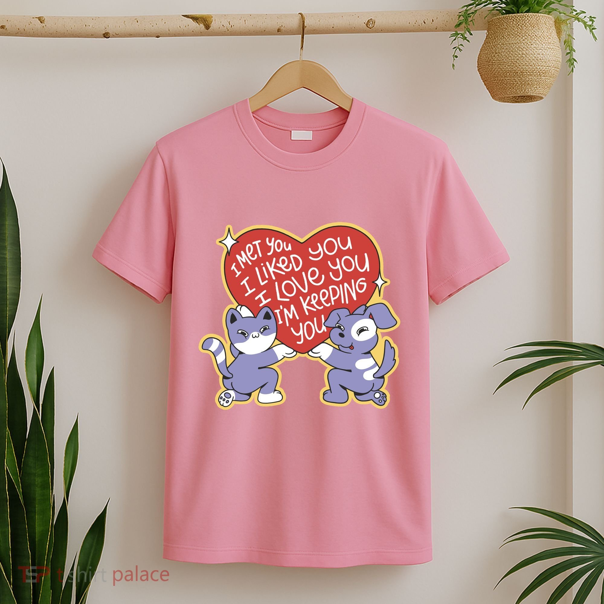 I Love You Heart Quote Cute Gift T-Shirt