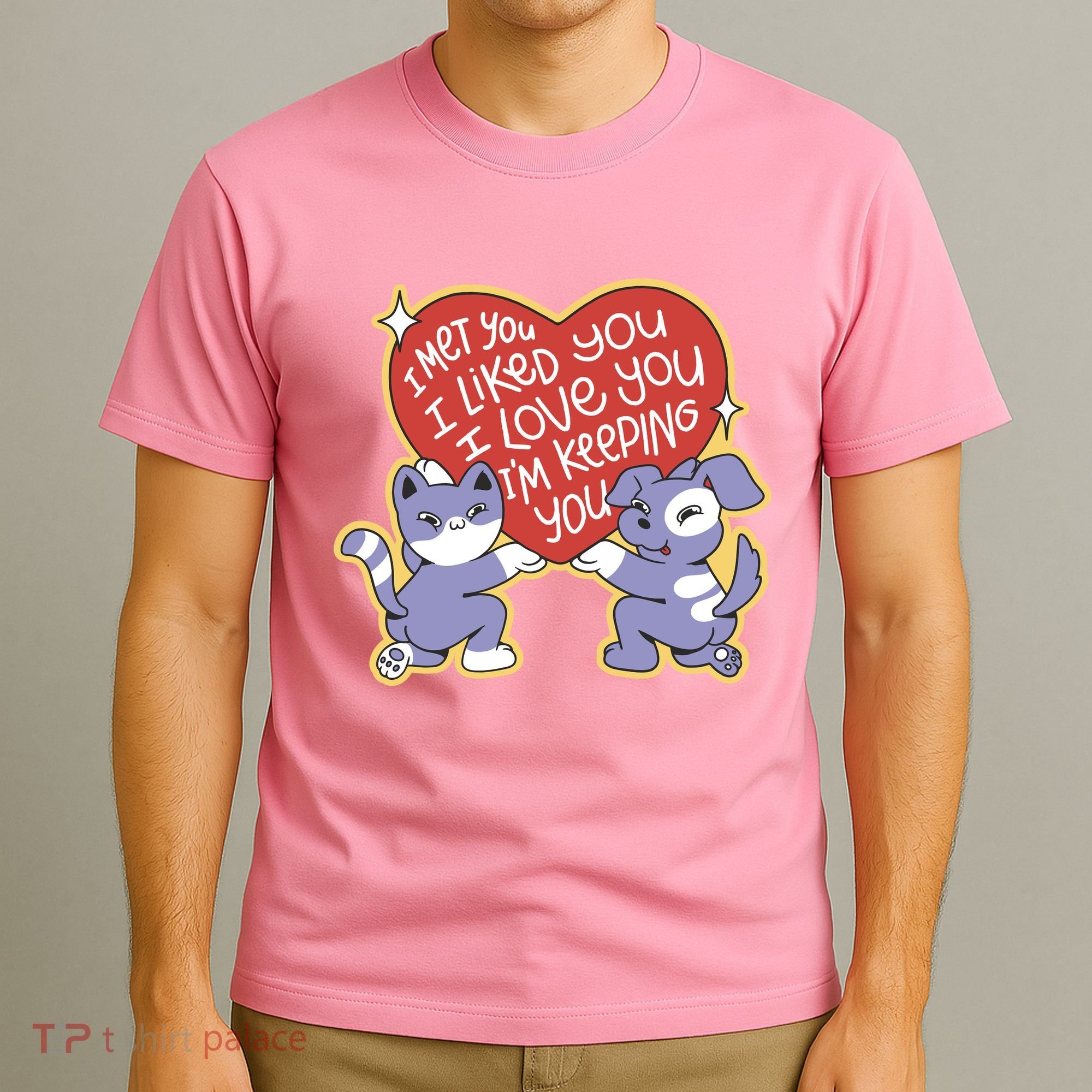 I Love You Heart Quote Cute Gift T-Shirt