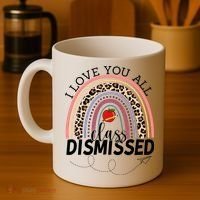 I Love You All Class Dismissed Rainbow Teacher Gift Coffee Mug thumb 4