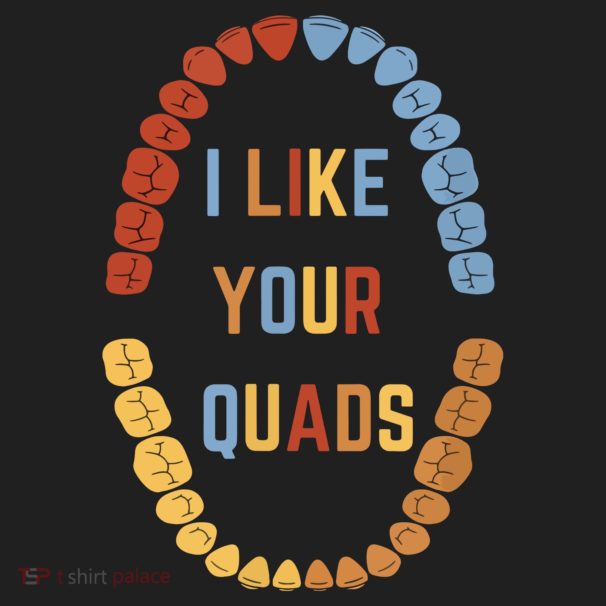I Like Your Quads Funny Dentist Dental Assistant Women's Sweatshirt